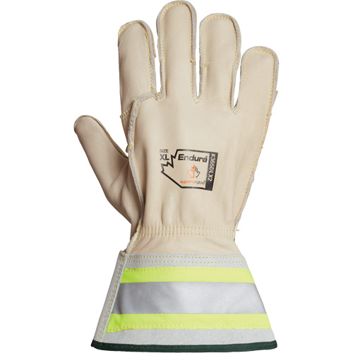 Superior Glove Works Ltd. 365DLX2-2XL Gants de monteur de lignes Endura 365DLX2, 2T-Grand, Paume en Cuir de cheval