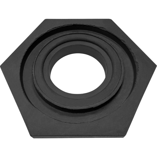 Produits de sécurité Zenith SHK615 Base de canaliseur en caoutchouc, 15 lb