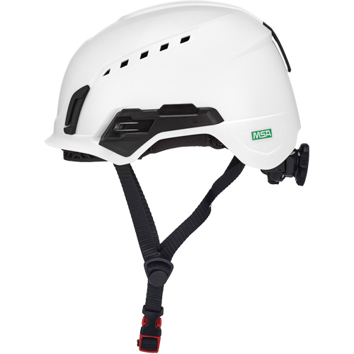 MSA 10242629 V-Gard H2 Safety Helmet, Ratchet Suspension, Vented
