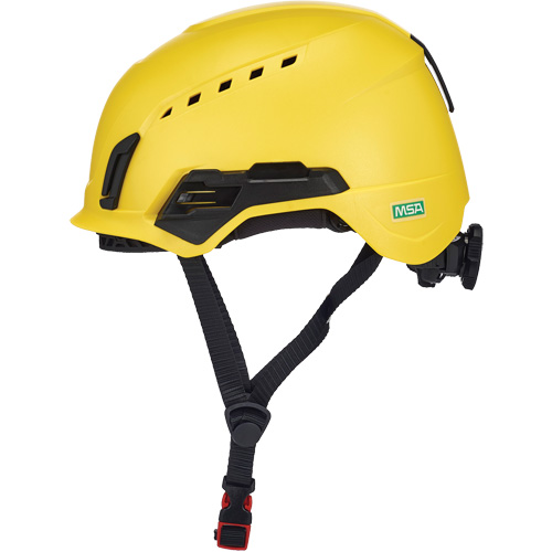MSA 10242631 V-Gard H2 Safety Helmet, Ratchet Suspension, Vented