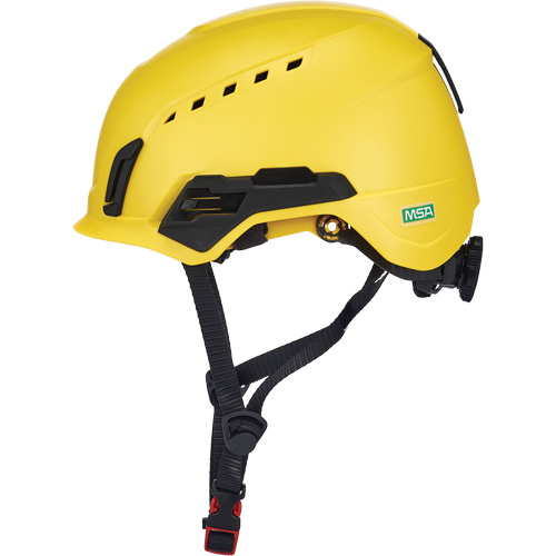MSA 10242815 Casque de s&eacute;curit&eacute; V-Gard H2 avec syst&egrave;me de s&eacute;curit&eacute; Mips, Suspension Rochet, Ventil&eacute;