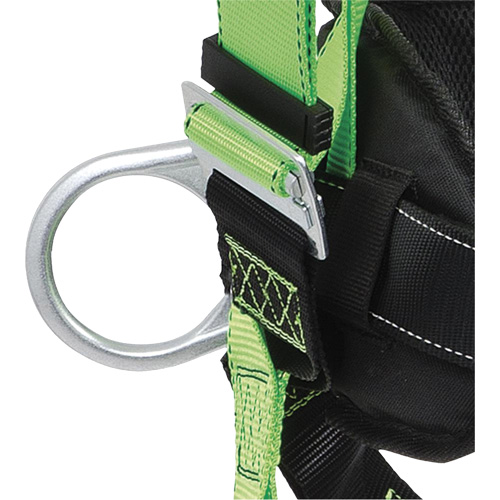 Peakworks V8255222 FBH10000A1020-M Contractor Series Safety Harness, CSA Certified, Class AP, Medium