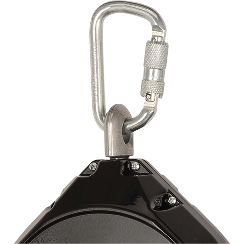 Peakworks V845633060LE SRL-73302-60LE Self-Retracting Lifeline, 60', Galvanized Steel, Swivel