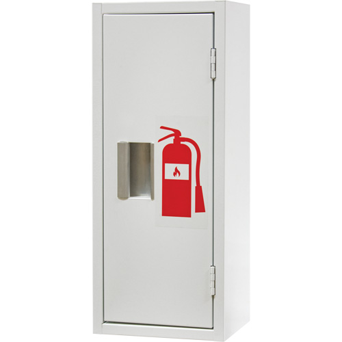 Zenith Safety Products SHL053 Indoor Fire Extinguisher Cabinet, 10" W x 24" H x 7" D