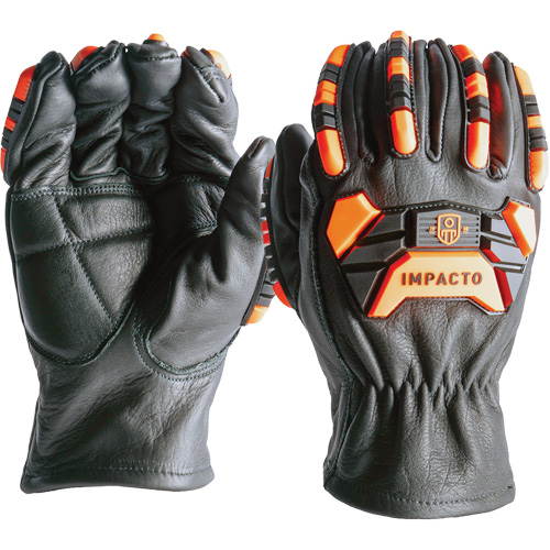 Impacto IG99940 Impact & Cut Protection Gloves, 9, Cowhide Palm