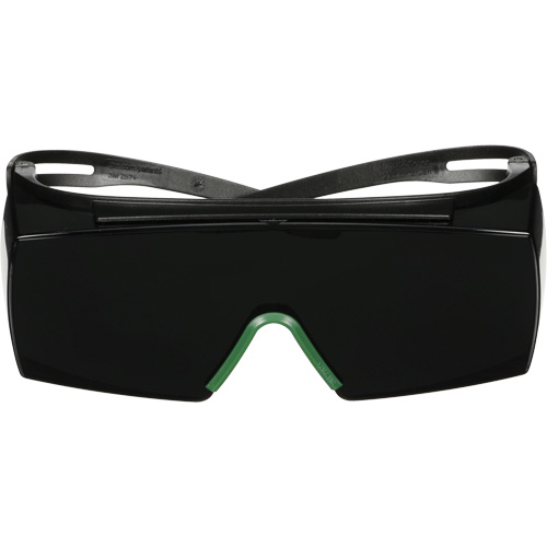 3M 7100220603 SecureFit 3700 Series Safety Glasses SF3750AS-BLK, Grey/IR 5.0 Lens, Anti-Scratch, ANSI Z87+/Meets/Exceeds CSA Z94.3