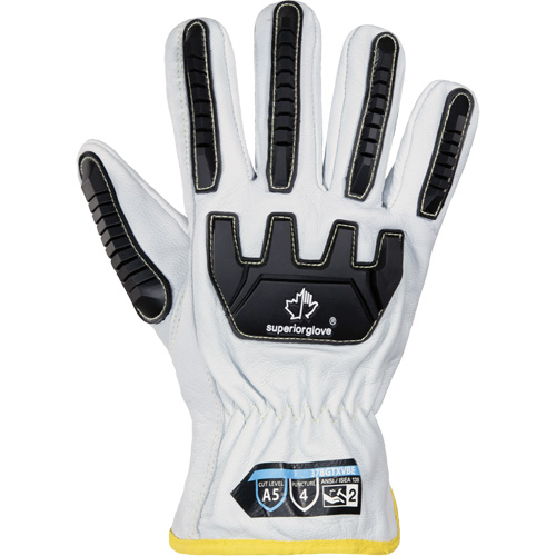 Superior Glove Works Ltd. 378GTXVBE-M Endura&reg; 378GTXVBE Impact- & Cut-Resistant Driver Gloves, Medium, ASTM ANSI Level A5