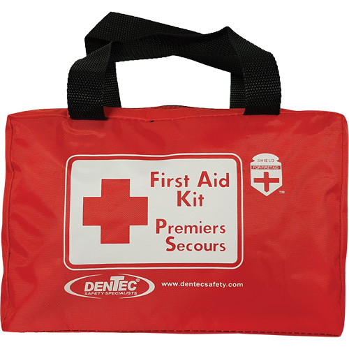 Dentec 81BCCSA-0002-2 Trousse de premiers soins Shield, Colombie-Britannique/R&eacute;pond &agrave; la norme CSA Z1220-17 type 2 environnements &agrave; faible risque, Moyen (26-50 travailleurs)