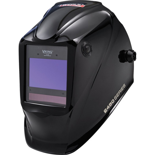 Lincoln Electric K3028-4 VIKING 2450 Welding Helmet, 3.82" L x 2.44" W View Area, 5 - 13 Shade Range, Black