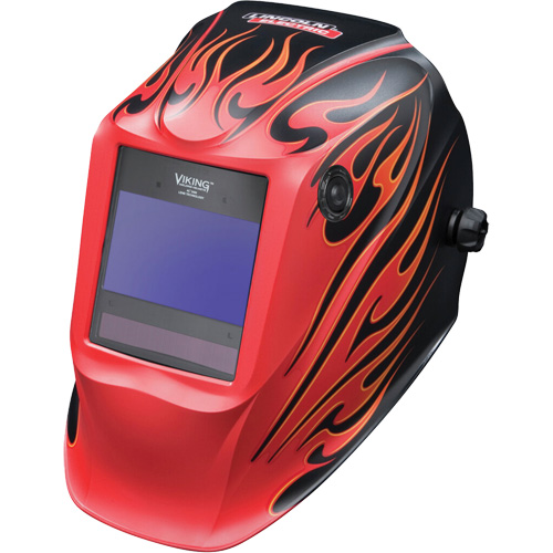 Lincoln Electric K3035-4 VIKING 2450 Street Rod&reg; Welding Helmet, 3.82" L x 2.44" W View Area, 5 - 13 Shade Range