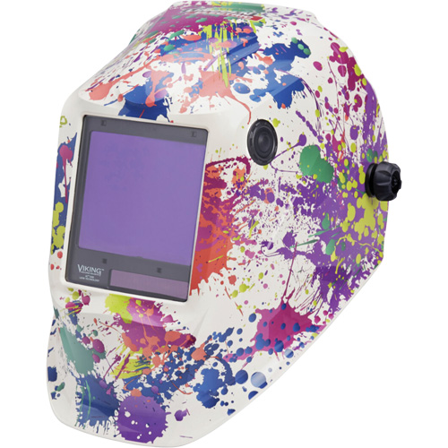 Lincoln Electric K5134-4 VIKING 3350 Creative Spark Welding Helmet, 3.74" L x 3.34" W View Area, 5 - 13 Shade Range