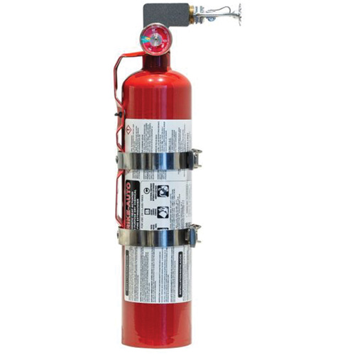 Strike First Corporation SF-AFE25ABC-V Extincteur automatique polyvalent actionn&eacute; par la chaleur avec support vertical, ABC, Capacit&eacute; 9,4 L