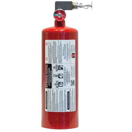 Strike First Corporation SF-AFE5ABC-H Automatic Heat Actuated Multi-Purpose Fire Extinguisher with Horizontal Mount, ABC, 18.9 L Capacity