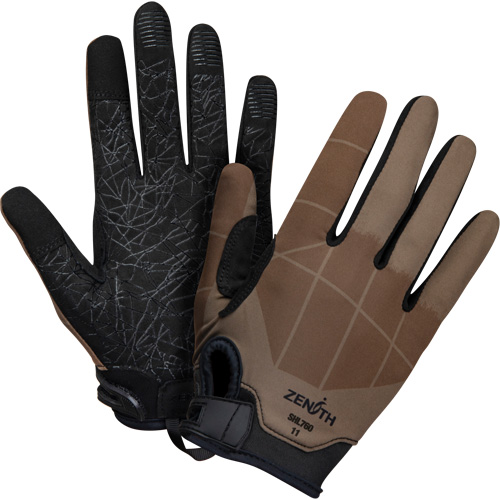 Produits de sécurité Zenith SHL760 Gants utilitaires flexibles, Paume Synth&eacute;tique, Taille 2T-Grand