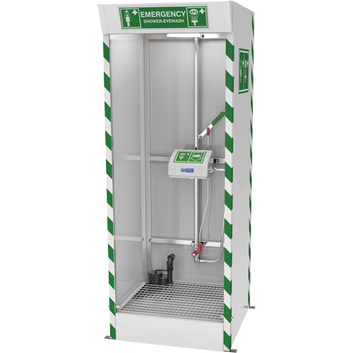 Hughes Safety Showers and Eyewash Combos