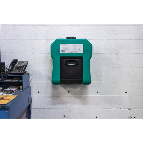Hughes 16GFEW Portable Self-Contained Eyewash Station, Gravity-Fed, 16 gal. Capacity, Meets ANSI Z358.1