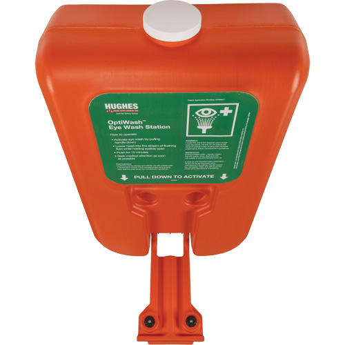 Hughes 10GFEW Portable Self-Contained Eyewash Station, Gravity-Fed, 10 gal. Capacity, Meets ANSI Z358.1
