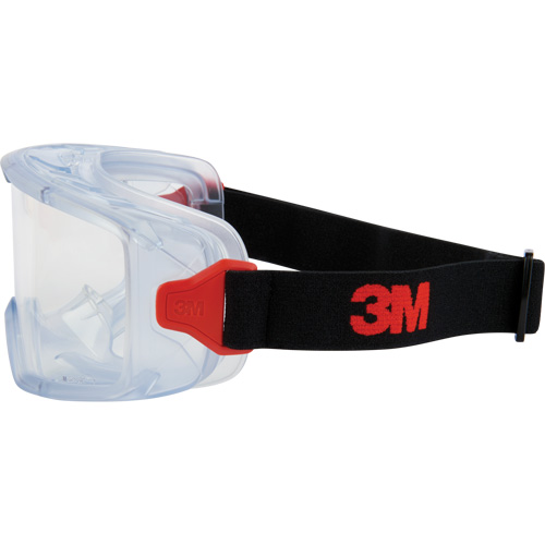 3M GG3101-AF GoggleGear 3000 Series Protective Goggles, Clear Lens, Anti-Fog/Anti-Scratch, Indirect Vent