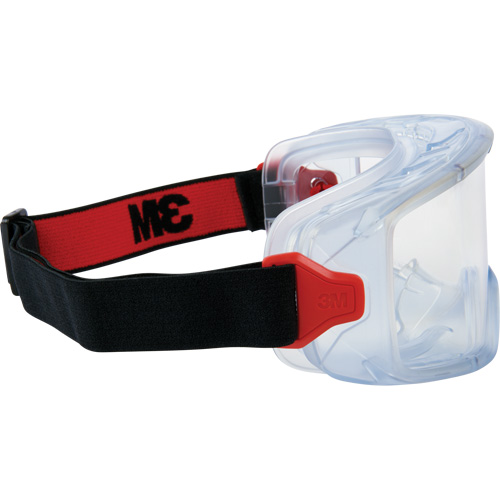 3M GG3101-AF GoggleGear 3000 Series Protective Goggles, Clear Lens, Anti-Fog/Anti-Scratch, Indirect Vent