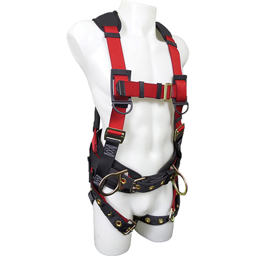 Dentec 16H12352WMFI Contractor Safety Harness, CSA Certified, Class AP, Medium, 352 lbs. Cap.