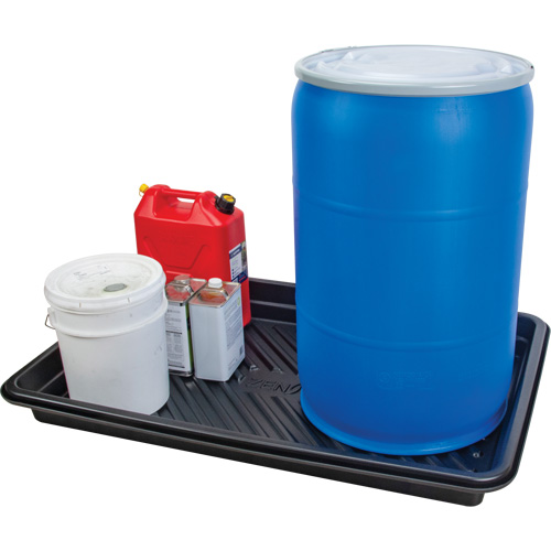 Zenith Safety Products SHM679 Spill Tray, 30" L x 48" W x 4.5" H, 30 US gal. Spill Capacity