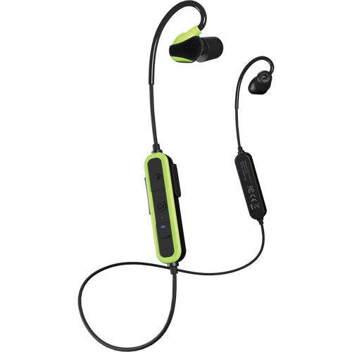 ISOtunes IT-38B &eacute;couteurs Bluetooth 2.0 Pro Aware vert s&eacute;curit&eacute;
