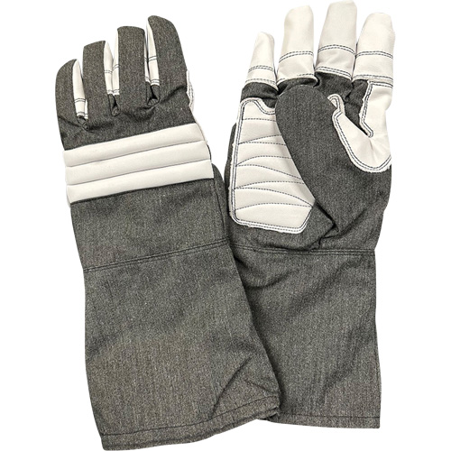 Sécurité Dival CMFRGLG Gants r&eacute;sistants aux flammes et &agrave; la coupe CoreMAX, Taille Grand, Enveloppe en CarbonX Repel, ASTM ANSI niveau A6