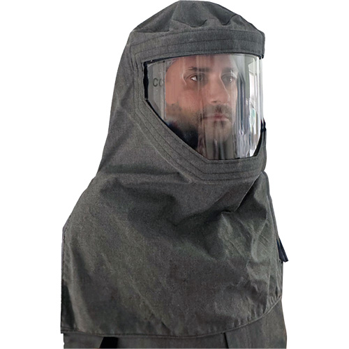 Dival Safety CMFRHH CoreMAX FR High-Heat & Smelting Hood, Grey