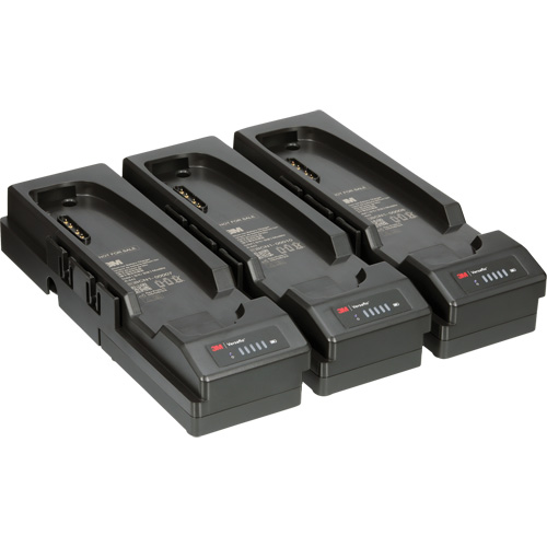 3M TR-642-3 Versaflo 3-Station Battery Charger Pack for Versaflo TR-600 & TR-800