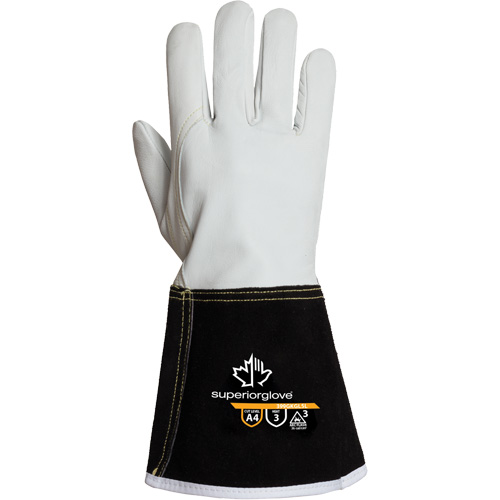 Superior Glove Works Ltd. 399GKGL5L-M Gants de soudage Slim-Fit Endura 399GKGL5L, Cuir fleur de ch&egrave;vre, Taille Moyen