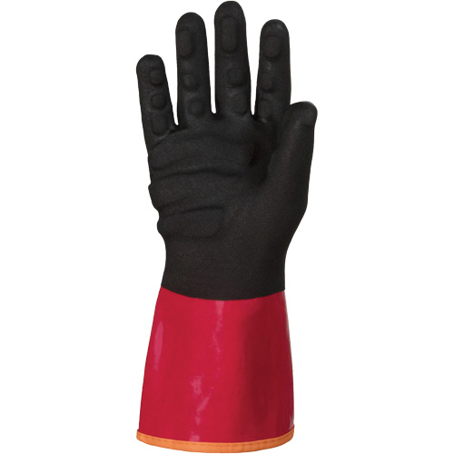 Superior Glove Works Ltd. S15KGVNVIB-12 ParaActiv SCXTAPVC Cold-Rated Cut-Resistant Gloves, Size 12, 12" L, PVC, Polyester Inner Lining