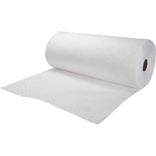 Zenith Safety Products SHN404 Bonded Sorbent Rolls, Mediumweight, 150' L x 30" W, 20 gal. Absorbancy
