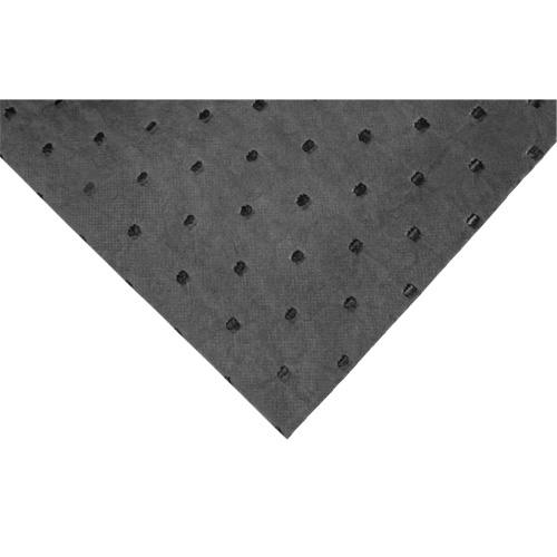 Produits de sécurité Zenith SHN410 Rouleaux absorbants li&eacute;es, Lourd, 150' lo x 30" la, Absorption 20 gal.