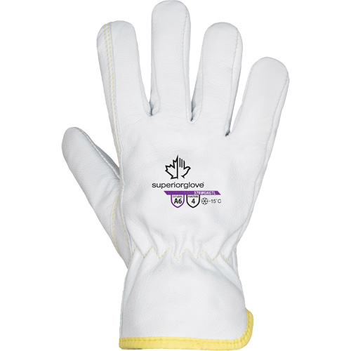 Superior Glove Works Ltd. 378WGKGTL-XS Endura&reg; 378WGKGTL Cut-Resistant Gloves, Size X-Small, Goatskin/TenActiv/Thinsulate Shell, ASTM ANSI Level A6