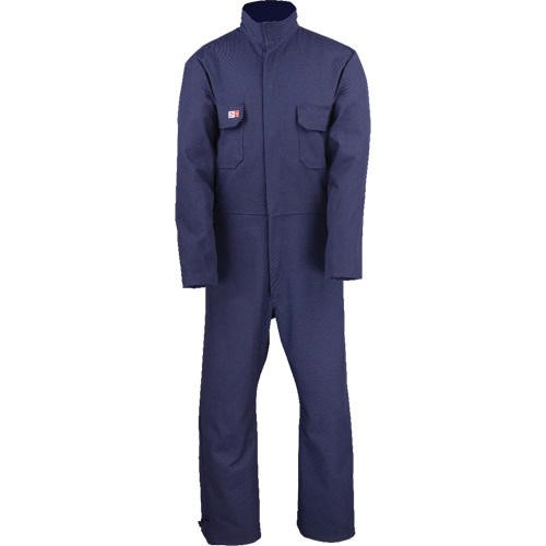 Big Bill 413US7-R-NAY-XL Westex UltraSoft&reg; Welder's Coverall - Regular, Size X-Large, Navy Blue