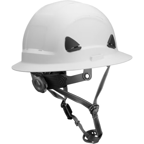 PIP Global Safety CSH12001 Fibre Metal Climbing Style Helmet with Full Brim, CSA Type 2, Ratchet Suspension, Non-Vented