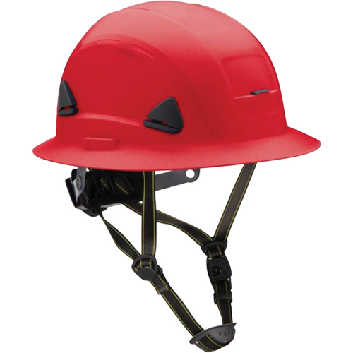 PIP Global Safety CSH12015 Fibre Metal Climbing Style Helmet with Full Brim, Meets CSA Type 2, Ratchet Suspension, Non-Vented