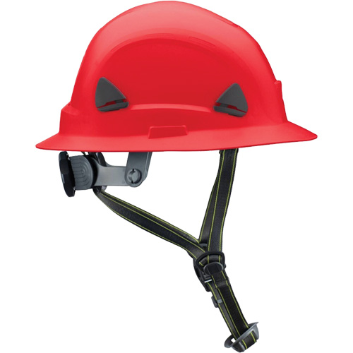 PIP Global Safety CSH12015 Fibre Metal Climbing Style Helmet with Full Brim, Meets CSA Type 2, Ratchet Suspension, Non-Vented