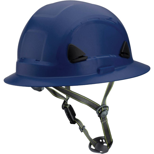 PIP Global Safety CSH12071 Fibre Metal Climbing Style Helmet with Full Brim, Meets CSA Type 2, Ratchet Suspension, Non-Vented