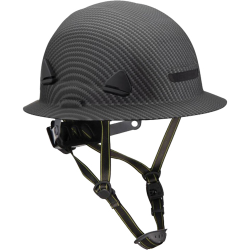 PIP Global Safety CSH12080 Fibre Metal Climbing Style Helmet with Full Brim, Meets CSA Type 2, Ratchet Suspension, Non-Vented