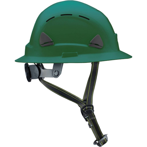 PIP Global Safety CSH13004 Casque Fibre Metal de style escalade avec bordure compl&egrave;te, R&eacute;pond aux normes CSA type 2, Suspension Rochet, Ventil&eacute;