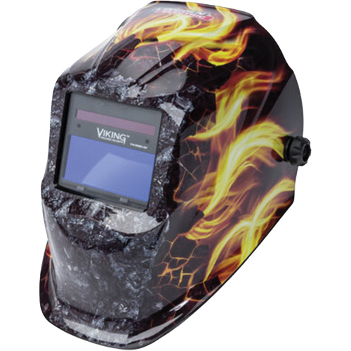 Lincoln Electric K4375-3 VIKING 1740 Ignition Auto-Darkening Welding Helmet, 3.78" L x 1.67" W View Area, 9 - 13 Shade Range