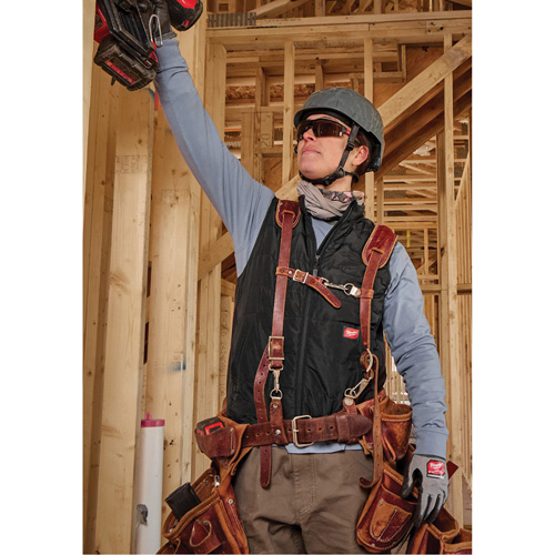 Milwaukee F350B-M FREEFLEX Lightweight Insulated Vest, Women's, Medium, Black