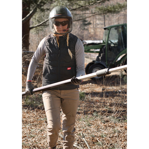 Milwaukee F350B-M FREEFLEX Lightweight Insulated Vest, Women's, Medium, Black