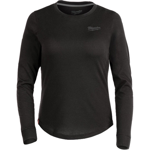 Milwaukee F552B-XS T-shirt hybride &agrave; manches longues FREEFLEX, Femmes, T-petit, Noir