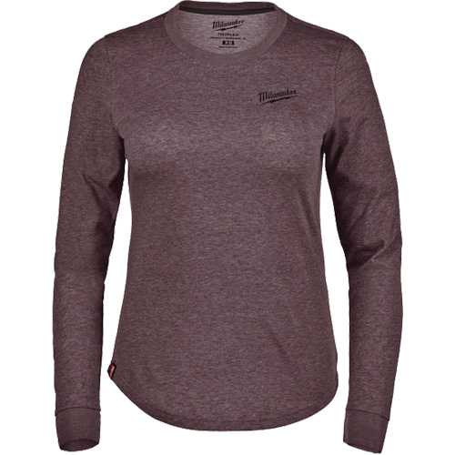 Milwaukee F552P-2X T-shirt hybride &agrave; manches longues FREEFLEX, Femmes, 2T-Grand, Mauve