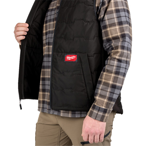 Milwaukee M350B-3X Veste l&eacute;g&egrave;re et isol&eacute;e FREEFLEX, Hommes, 3T-Grand, Noir