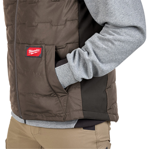 Milwaukee M350N-3X FREEFLEX Lightweight Insulated Vest, Men's, 3X-Large, Brown