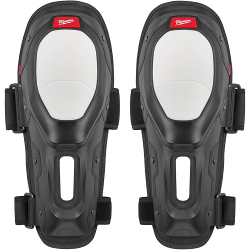 Milwaukee 48-73-6070 Dynamic Flooring Knee Pad, Hook and Loop Style, Plastic Caps, Foam Pads