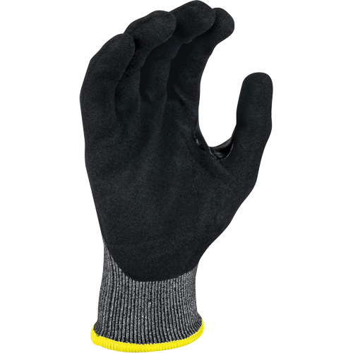 Radians RWG589M RWG589 Cut Protection Coated Gloves, Size Medium, 18 Gauge, Foam Nitrile Coated, HPPE Shell, ASTM ANSI Level A9/EN 388 Level F